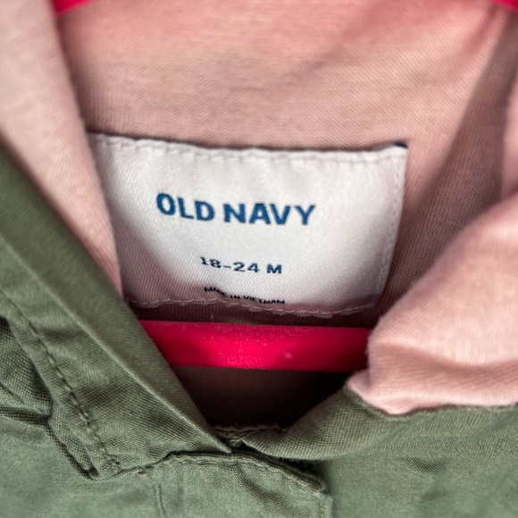 Old navy girls spring coat 18-24 - Picture 2 of 2